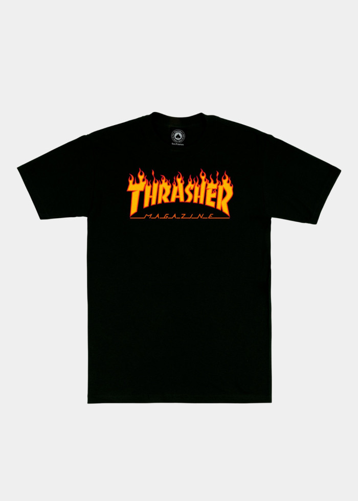 FLAME THRASHER BLACK TEE