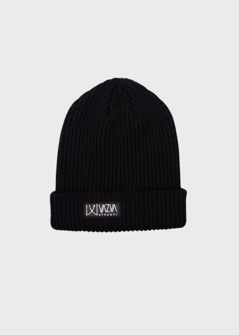 BEANIE RIB BLACK