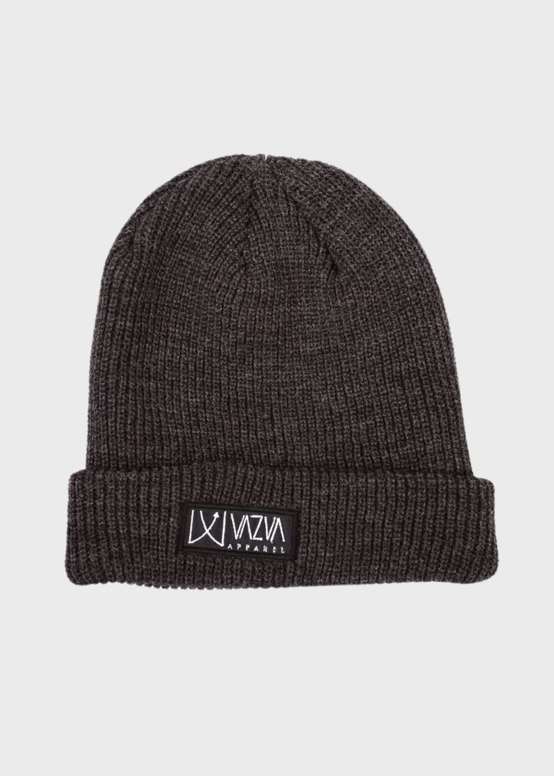 BEANIE RIB CHARCOAL