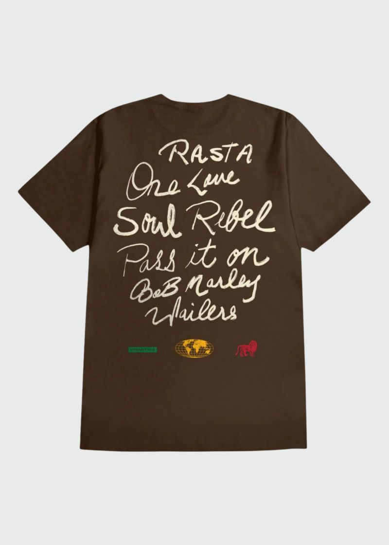TSHIRT ONE LOVE BROWN