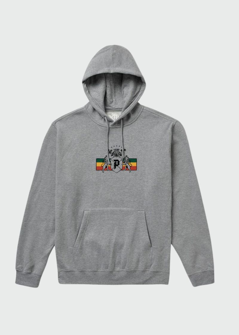 HOODIE HERITAGE HEATHER GREY