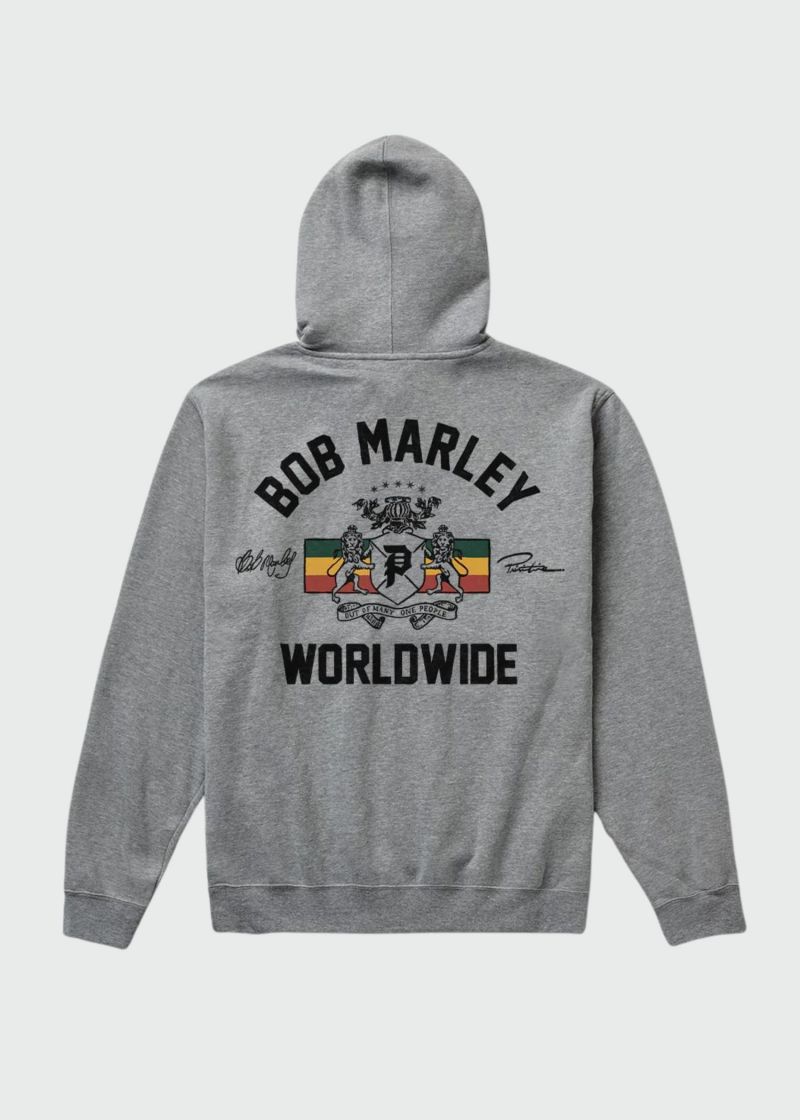 HOODIE HERITAGE HEATHER GREY 2