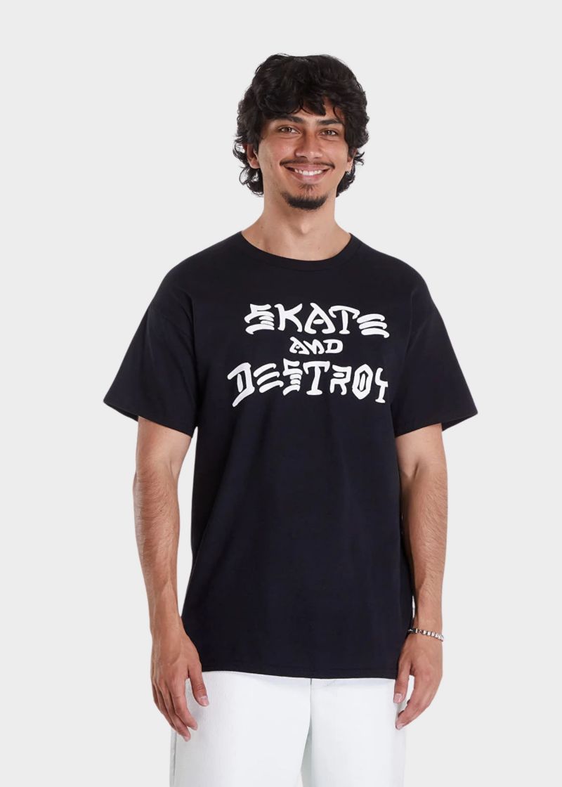CAMISETA SKATE AND DESTROY