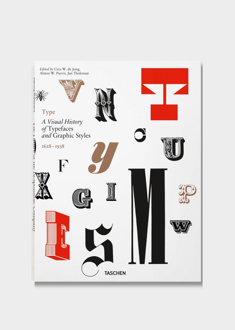 BOOK TYPE. A VISUAL HISTORY