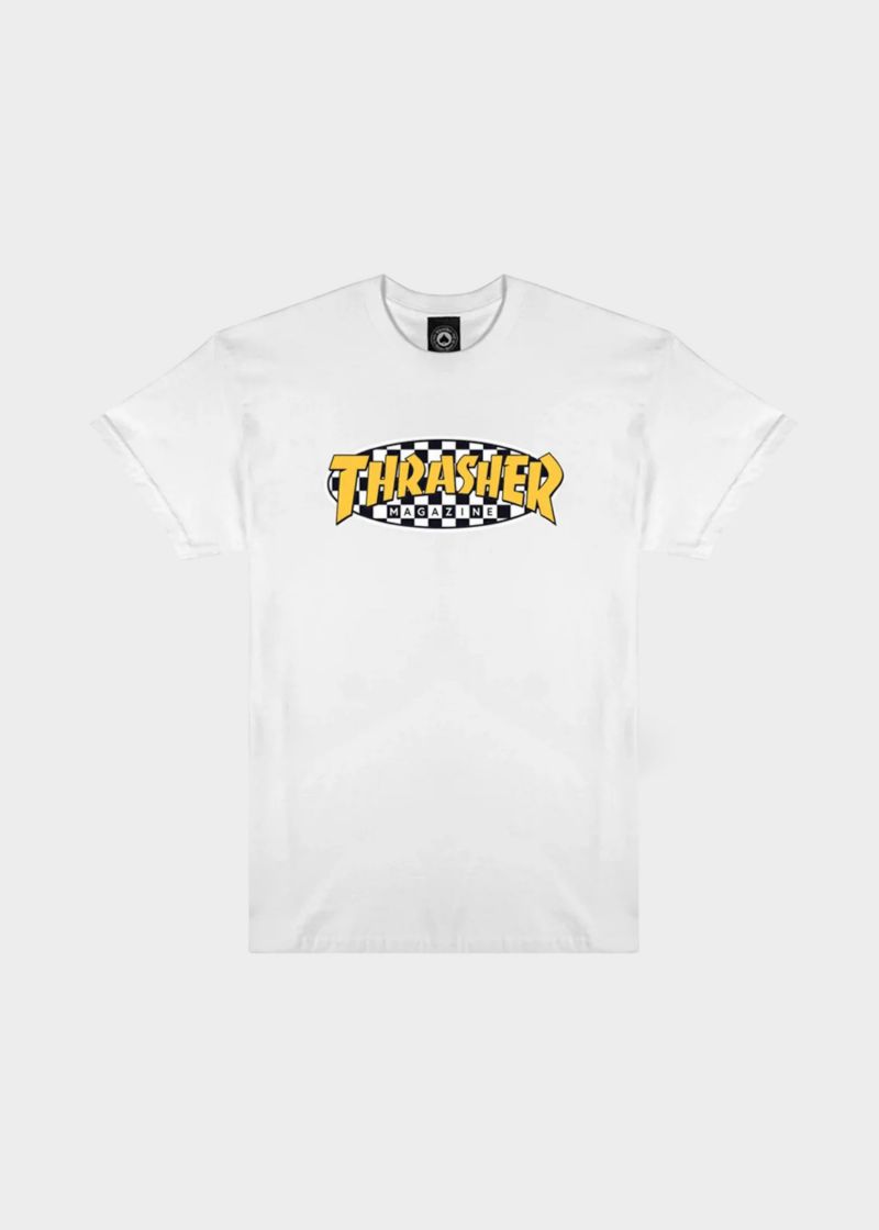 TSHIRT CHECKERED OVAL 