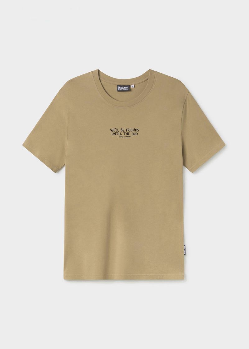 TSHIRT BE FRIENDS K BEIGE