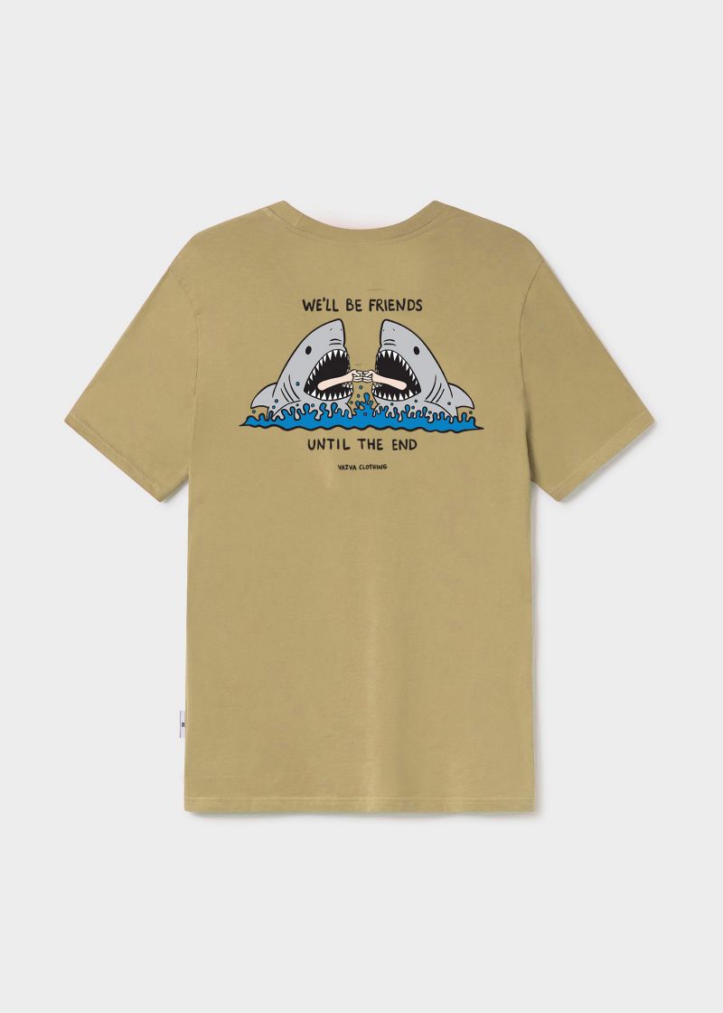 TSHIRT BE FRIENDS K BEIGE 2