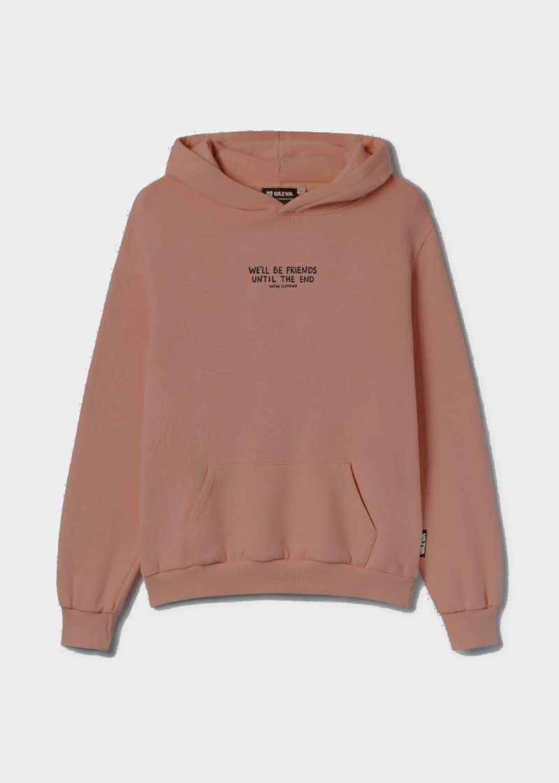 HOODIE BE FRIENDS K MOCHA