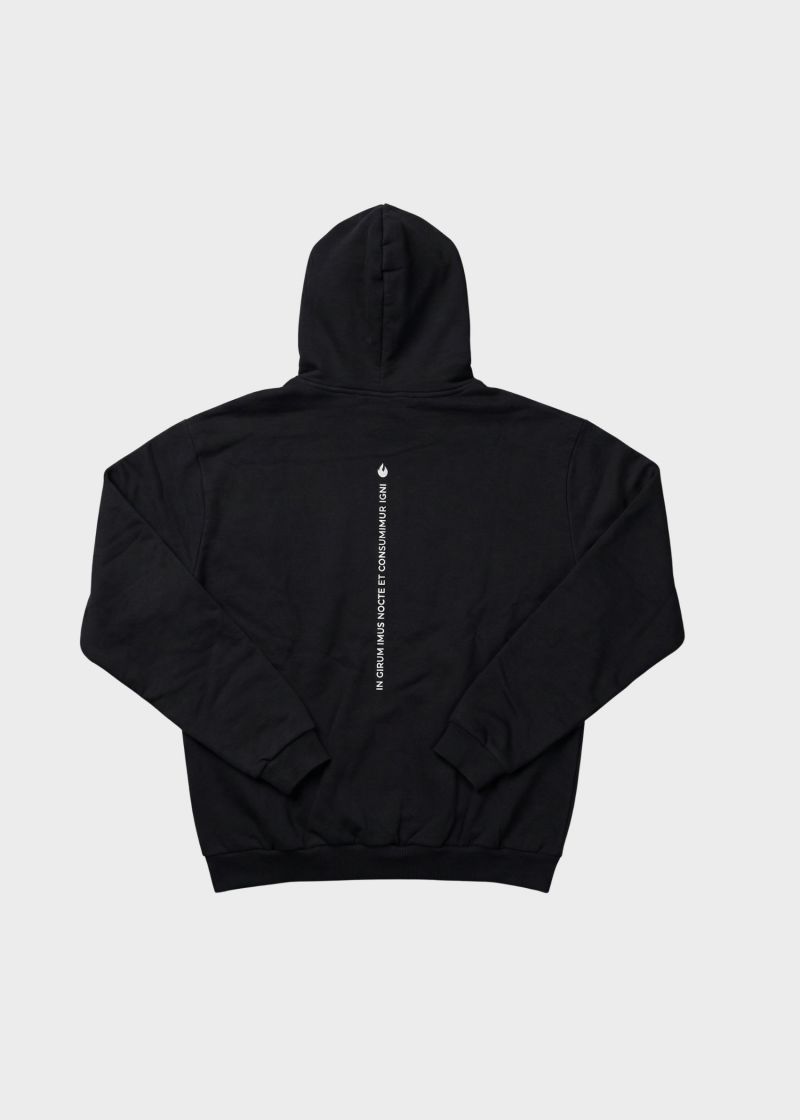 HOODIE IGNIS ZIP BLACK 2