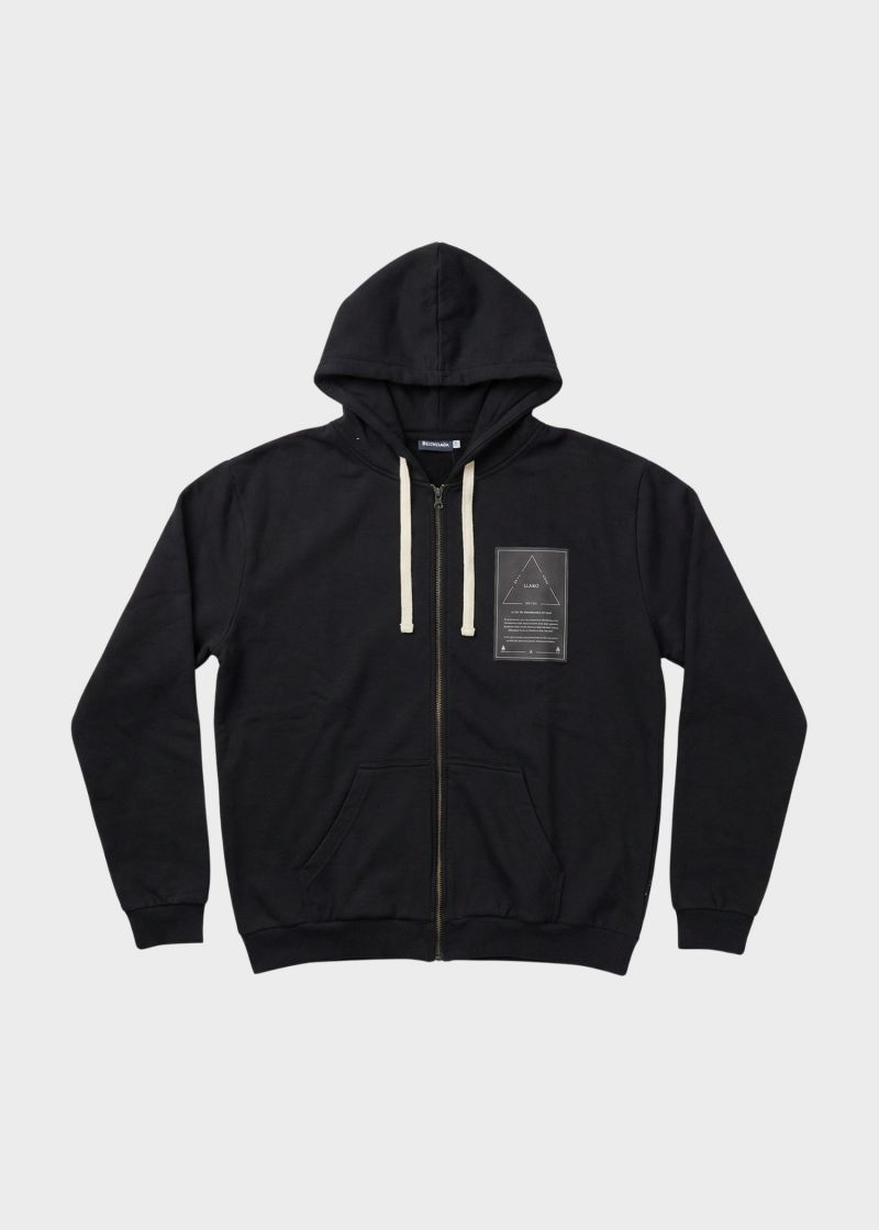 HOODIE IGNIS ZIP BLACK