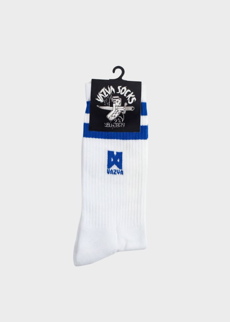 SOCK STRIPE ROYAL