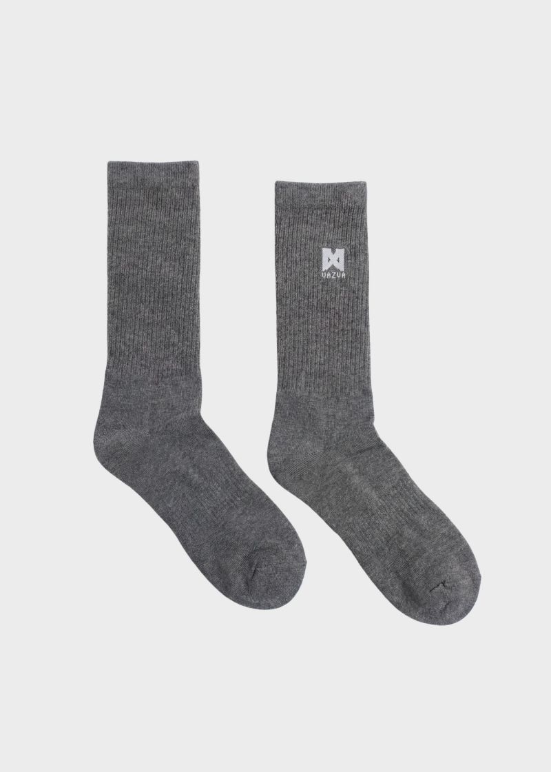 SOCK BASIC 25 GREY 2