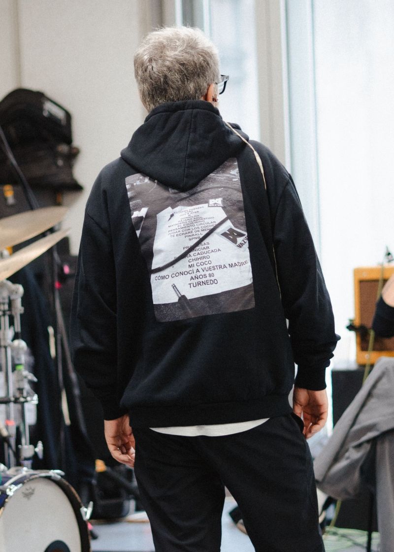 SUDADERA FE CREW NEGRO 2