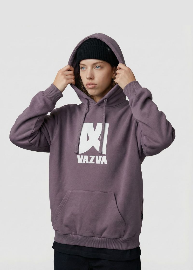 HOODIE LOGO GRAPE