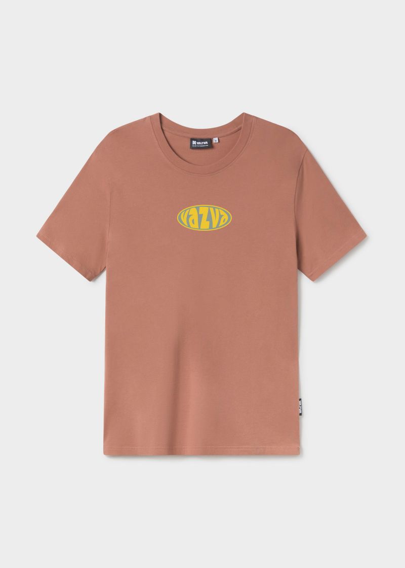 TSHIRT OVAL K MOCHA