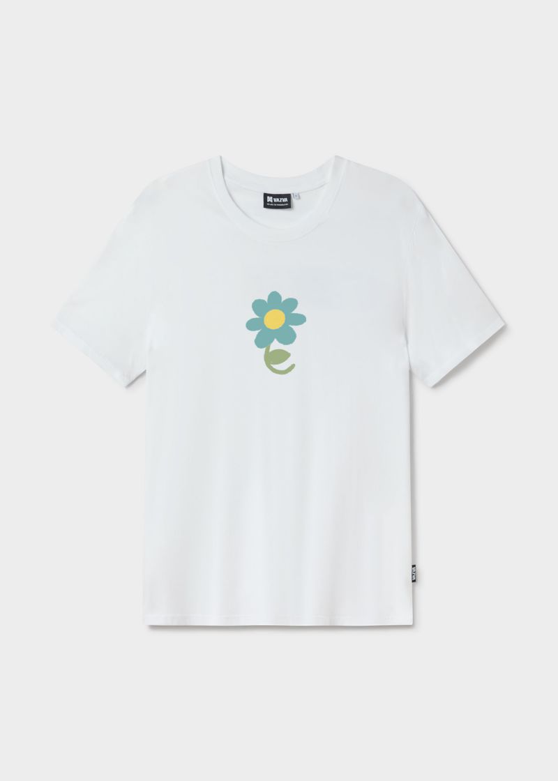 TSHIRT RAINBOW K WHITE
