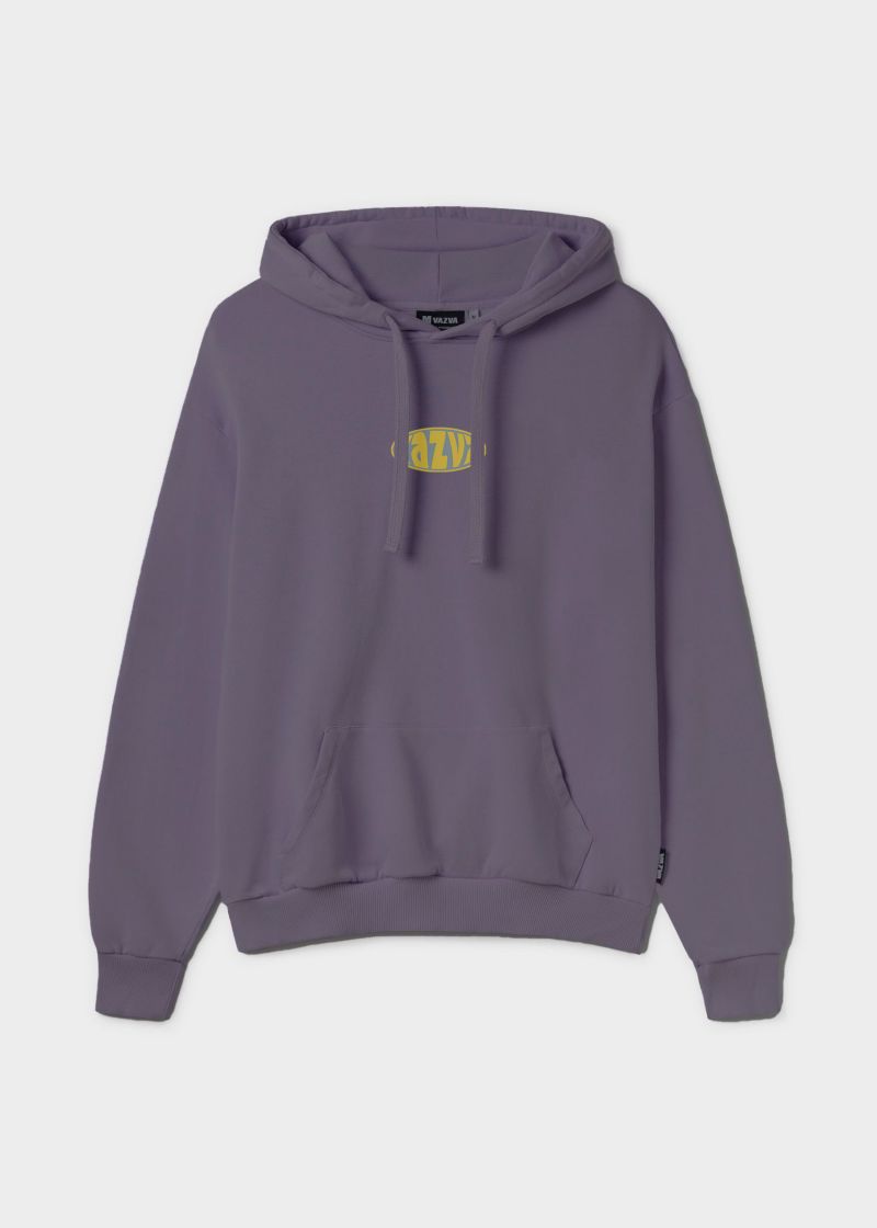 HOODIE OVAL GRAPE