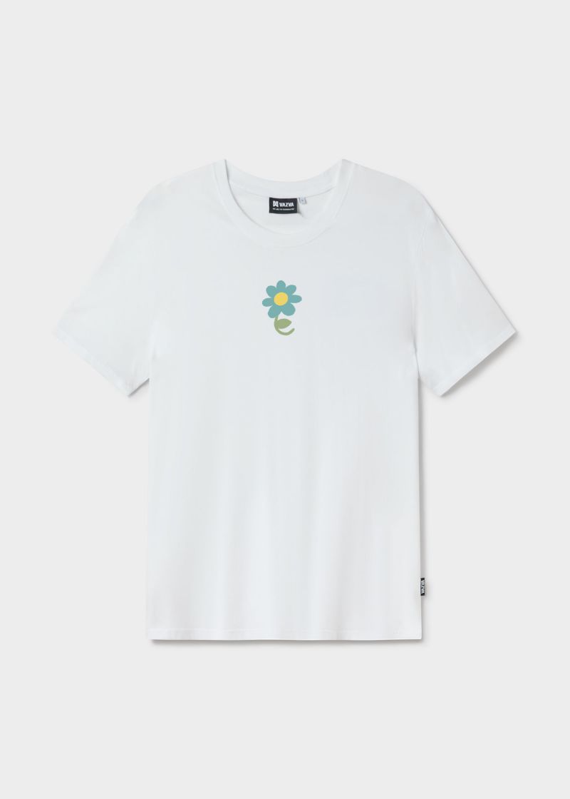 TSHIRT RAINBOW WHITE
