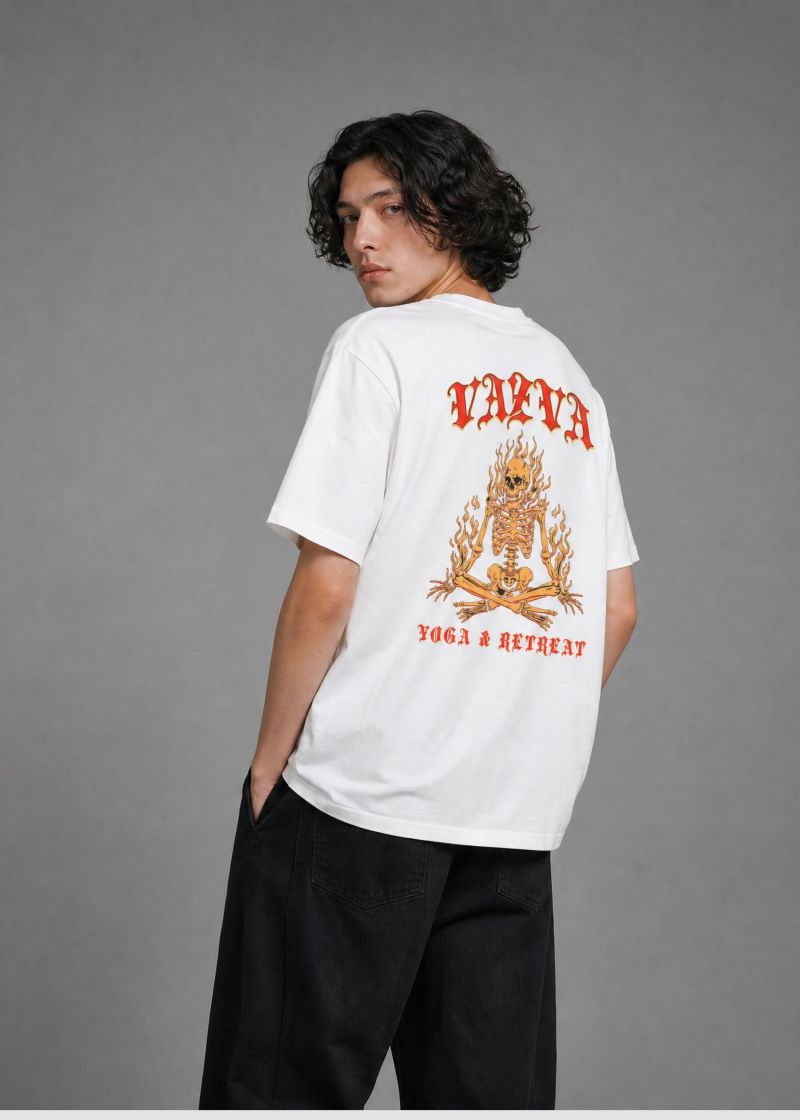 TSHIRT YOGA RETREAT WHITE 2