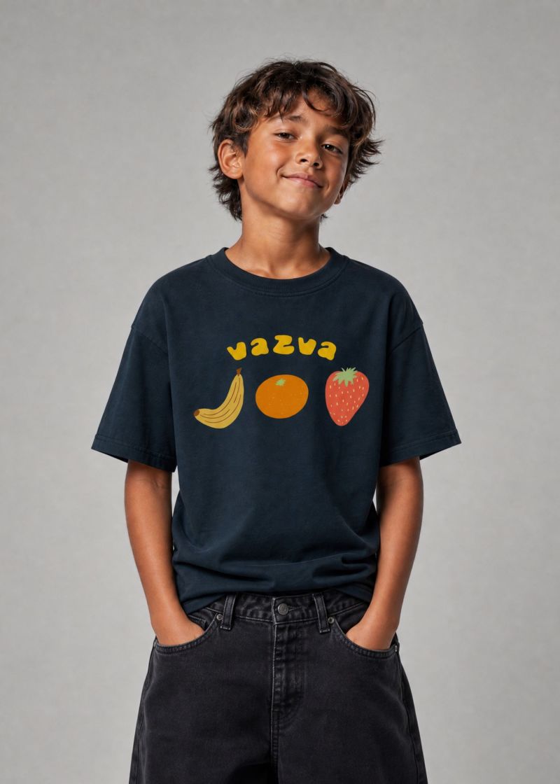 TSHIRT FRUIT SALAD K NAVY 2