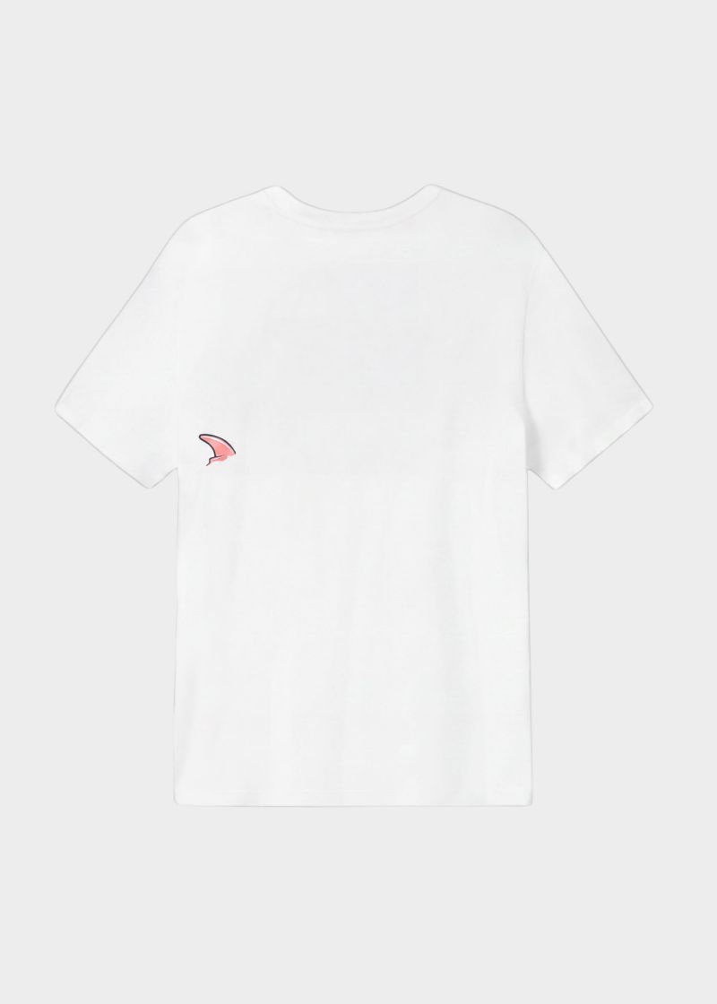 TSHIRT PANTIN FINS WHITE 2