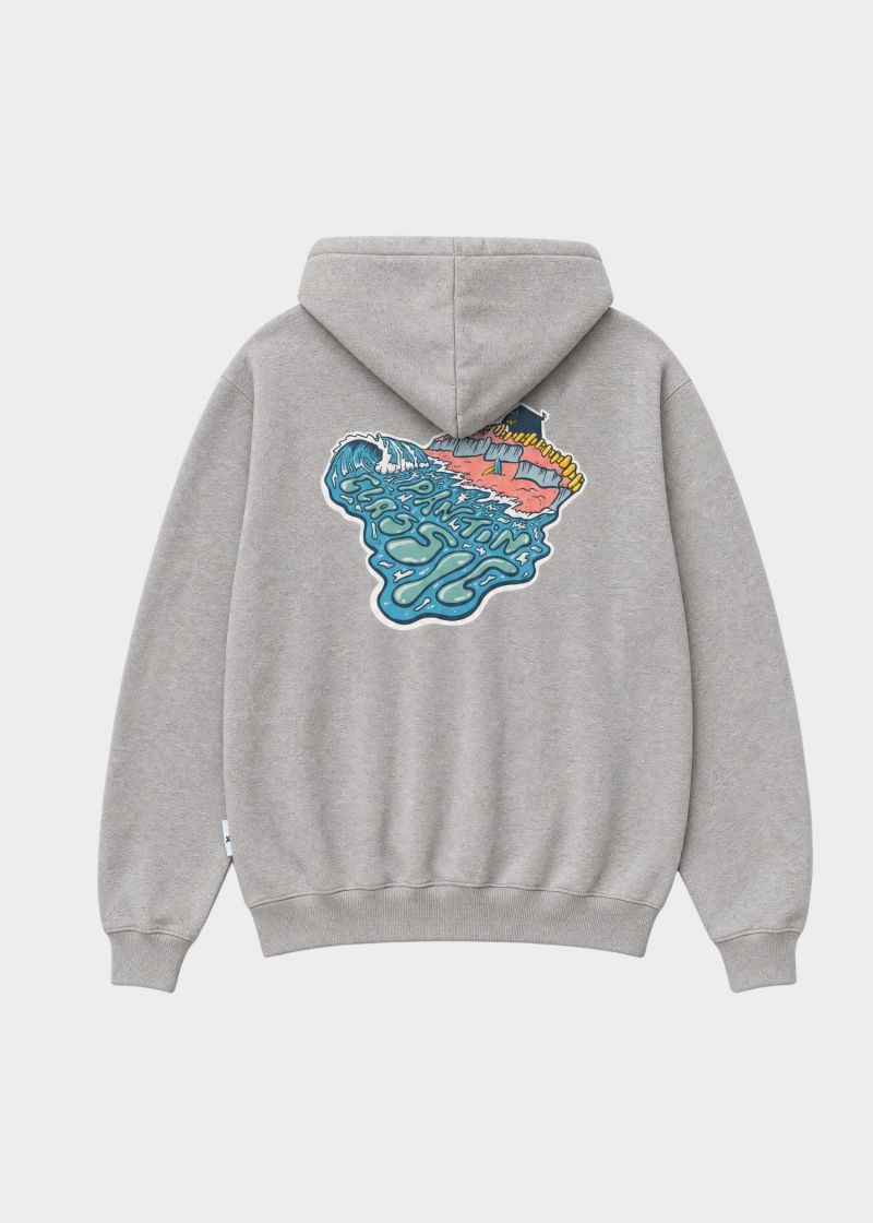 HOODIE BEACH HGREY 2