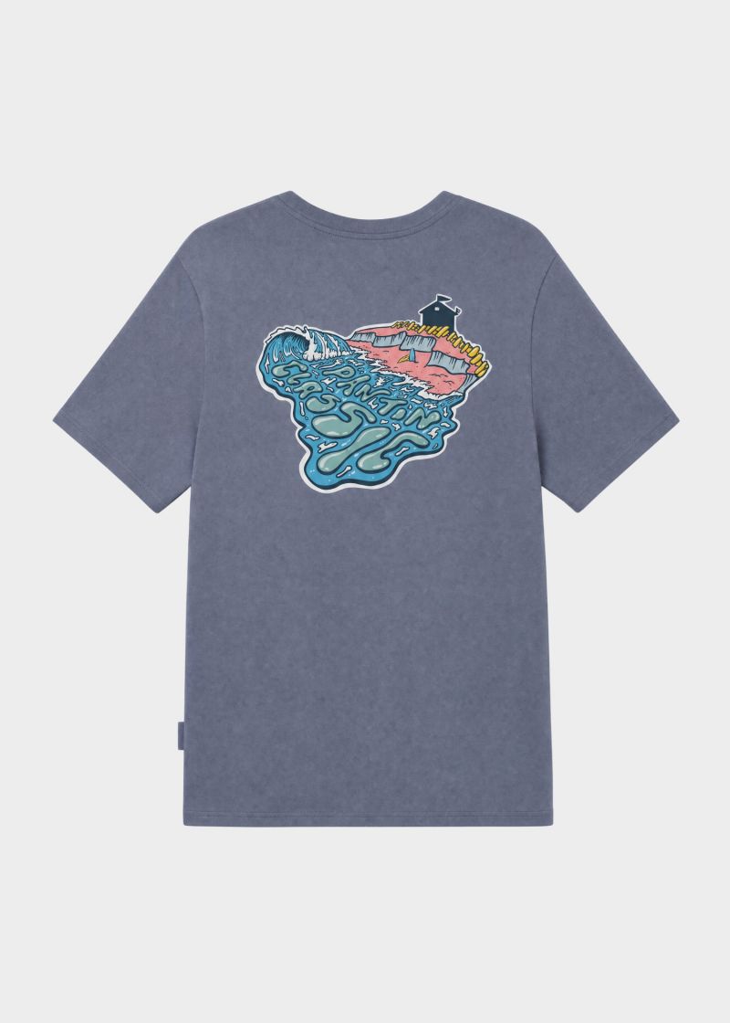 TSHIRT BEACH INDIGO 2