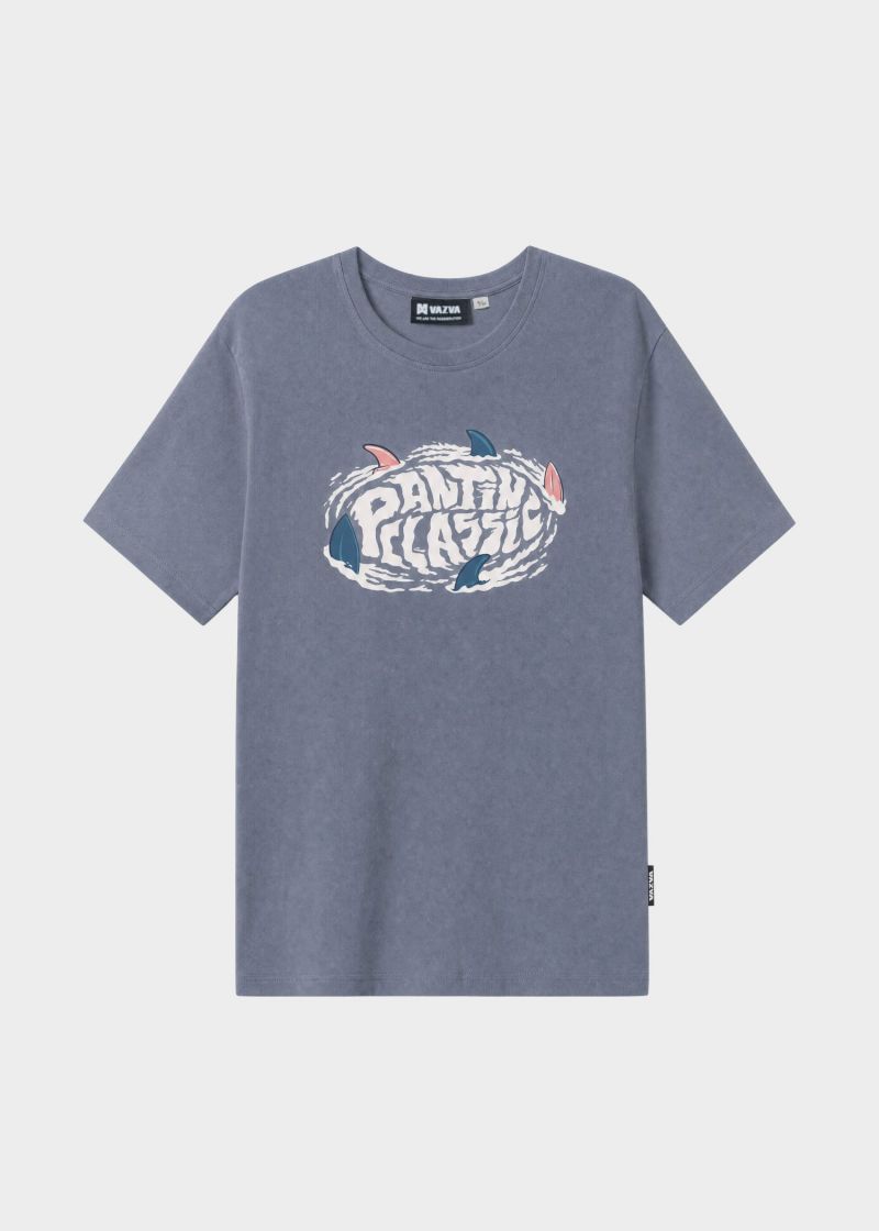 TSHIRT PANTIN FINS K INDIGO
