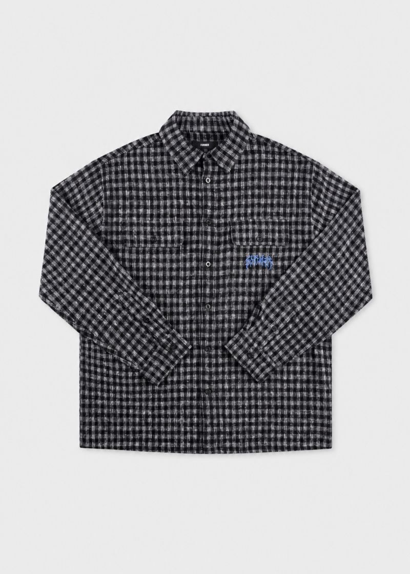 SHIRT VIVIAN LS CHECK