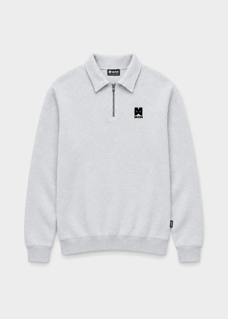 HALF ZIP REGENERATION HWHITE 2