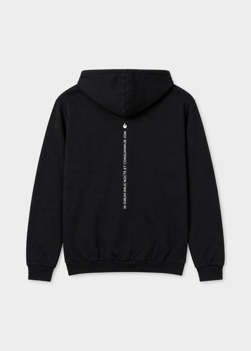 HOODIE IGNIS ZIP BLACK 2