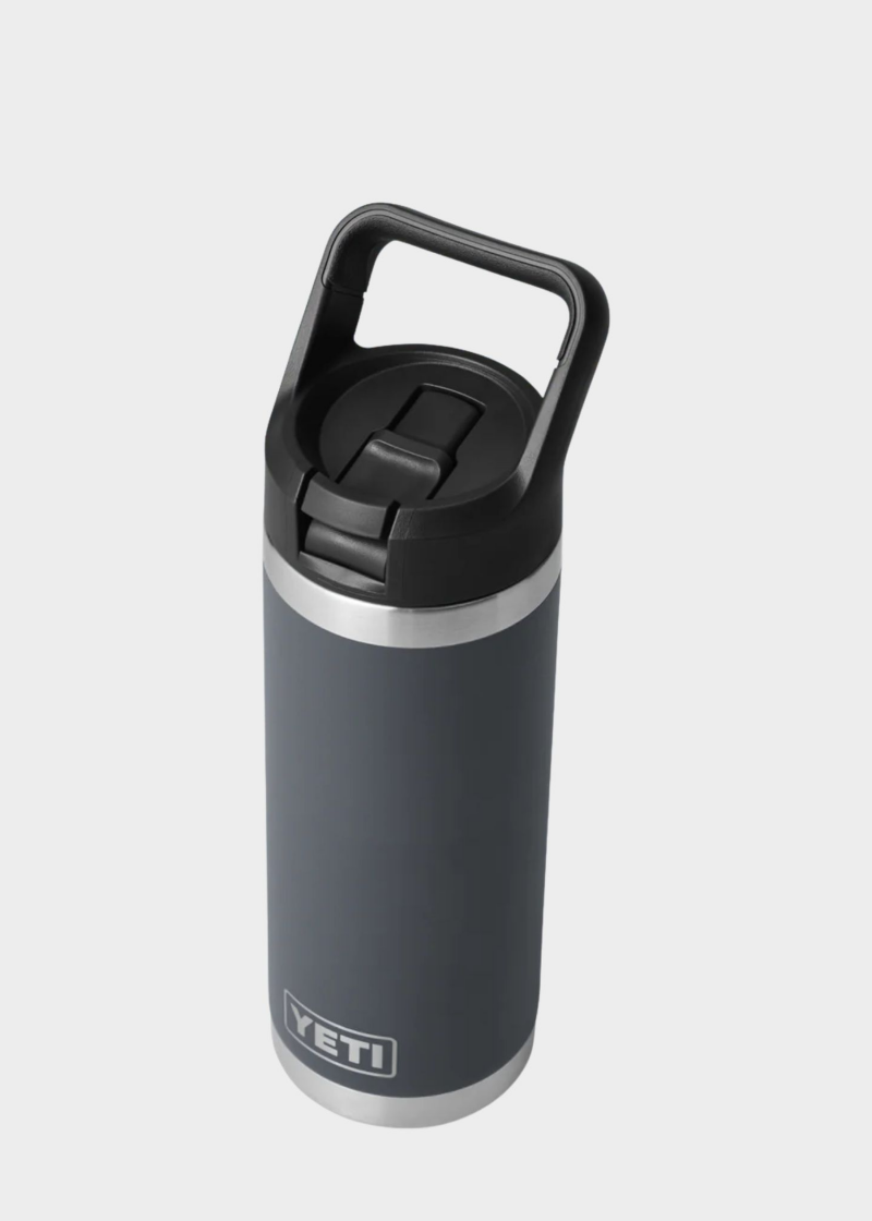 RAMBLER 18 OZ STRAW CHARCOAL 2