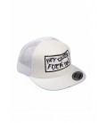 GORRA FUCK WHITE